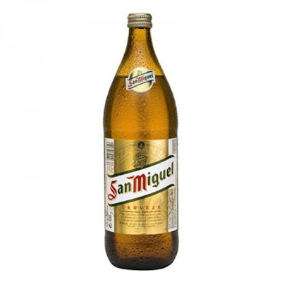 botella de cerveza san miguel